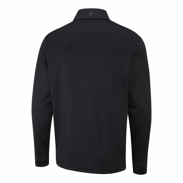 Ping Astbury Men's Insulated Half Zip Fleece Jacket - Black/Asphalt