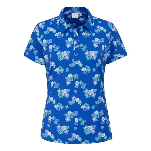 Ping Bethany Ladies Printed Polo Shirt - Vibrant Bloom
