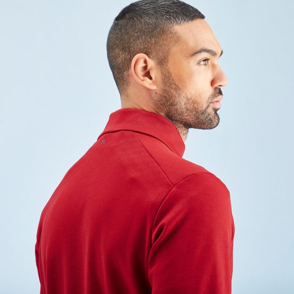 Ping Bexton Men's Half Zip Fleece - Classic Red Multi