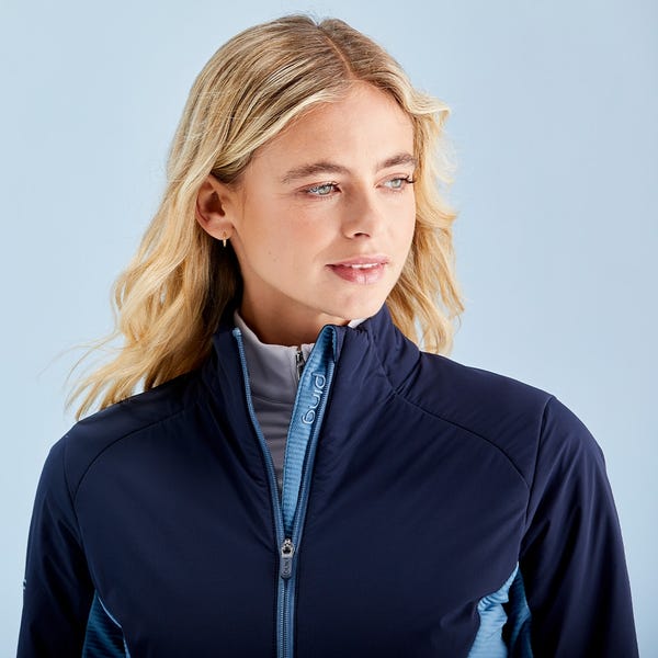 Ping Casey Ladies Insulated Hybrid Jacket - Navy/Blue Fusion