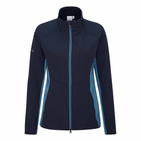 Ping Casey Ladies Insulated Hybrid Jacket - Navy/Blue Fusion