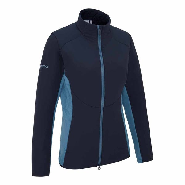Ping Casey Ladies Insulated Hybrid Jacket - Navy/Blue Fusion