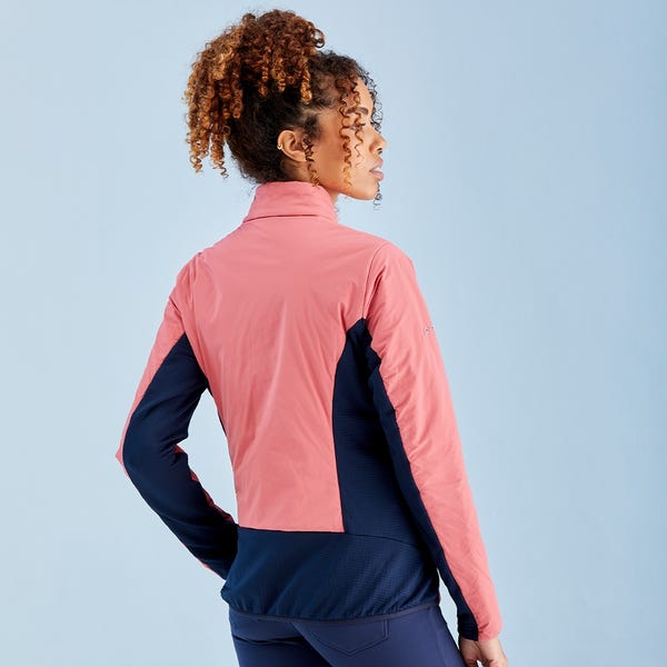 Ping Casey Ladies Insulated Hybrid Jacket - Rose/Navy