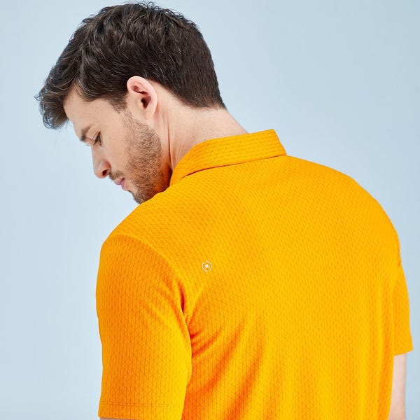 Ping Hershel Men's Diamond Polo Shirt - Sunburst Multi