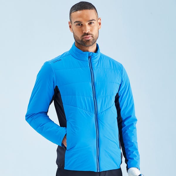 ping Magnitude Men's Insulated Hybrid Jacket - Brilliant Blue/Black