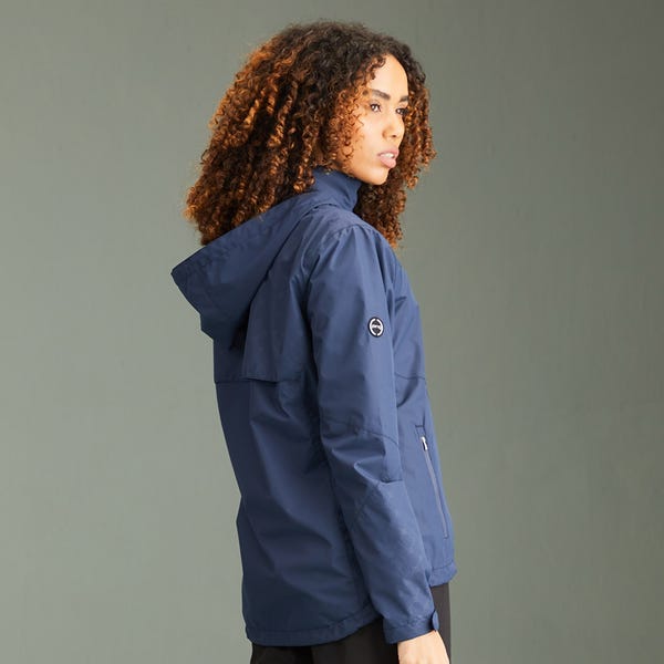 Ping Milli Ladies Hooded Waterproof Jacket - Oxford Blue