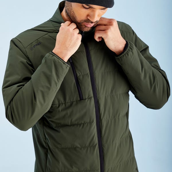 Ping Norse Men's Cocoon Insulated PrimaLoft® Jacket - Dark Olive