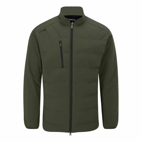 Ping Norse Men's Cocoon Insulated PrimaLoft® Jacket - Dark Olive