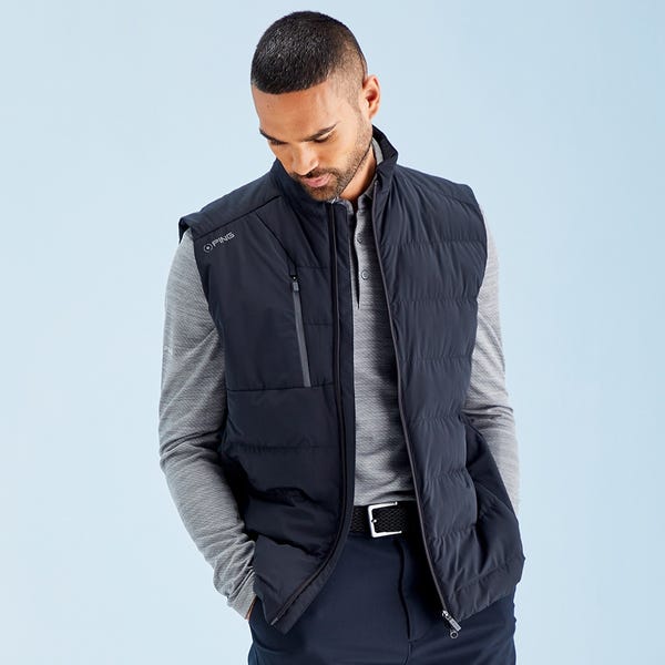 Ping Norse Men's Cocoon Insulated PrimaLoft® Vest - Black