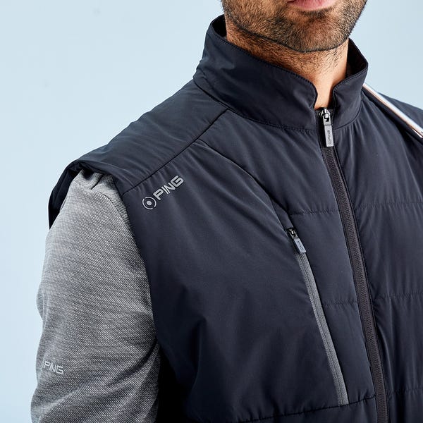 Ping Norse Men's Cocoon Insulated PrimaLoft® Vest - Black