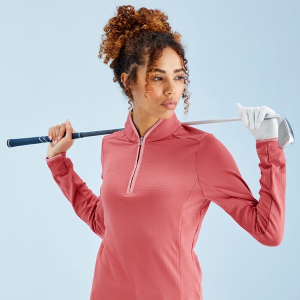 Ping Abigale Ladies Performance Fleece - Rose