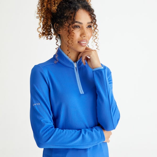 Ping Abigale Ladies Performance Fleece - Ultra Blue