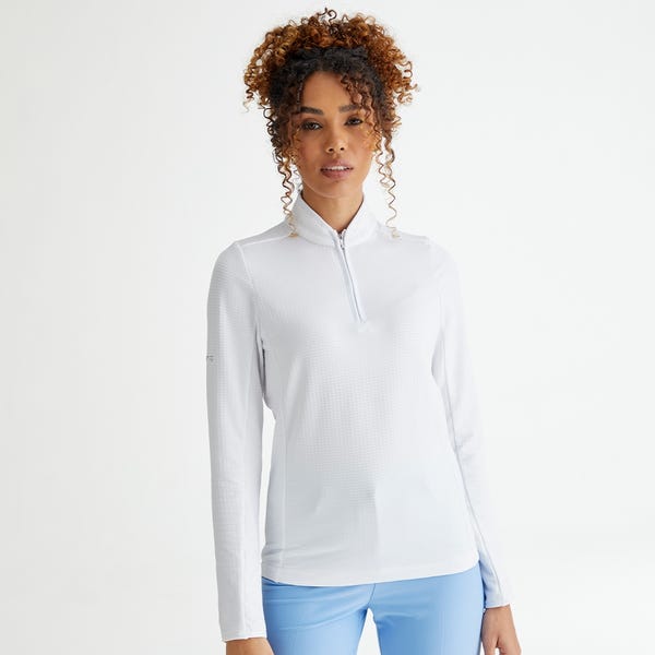 ping Abigale Ladies Performance Fleece - White