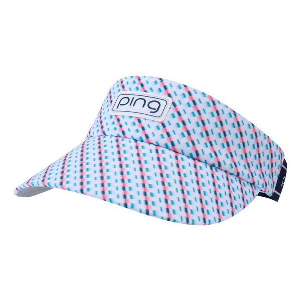Ping Arlia Ladies Printed Golf Visor - Neoteric