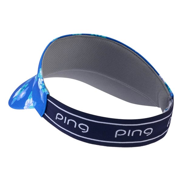 Ping Arlia Ladies Printed Golf Visor - Vibrant Bloom