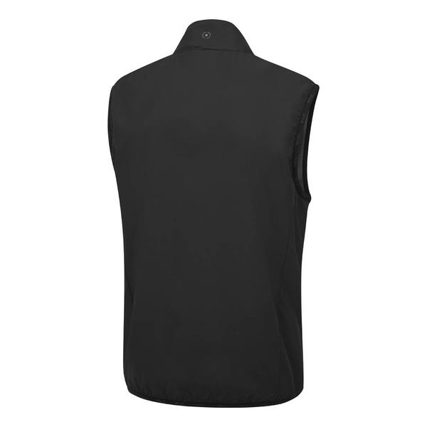 Ping Ashbourne Men's Fleece Vest - Black/Asphalt