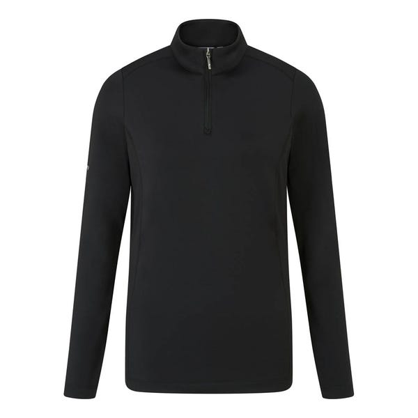 Ping Aveline Ladies Long Sleeve Half Zip Top - Black