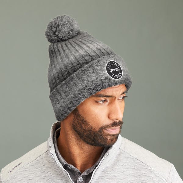 ping Barraclough Men's Bobble Hat - Black Multi