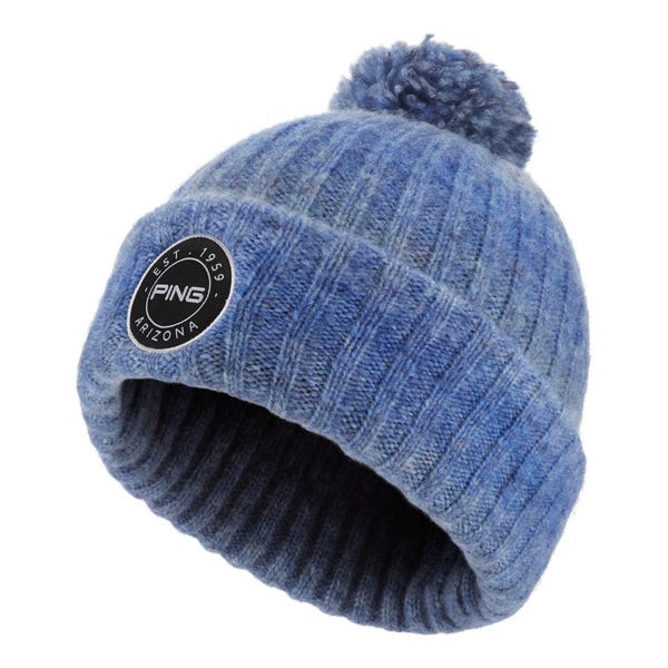 Ping Barraclough Men's Bobble Hat - Blue Multi