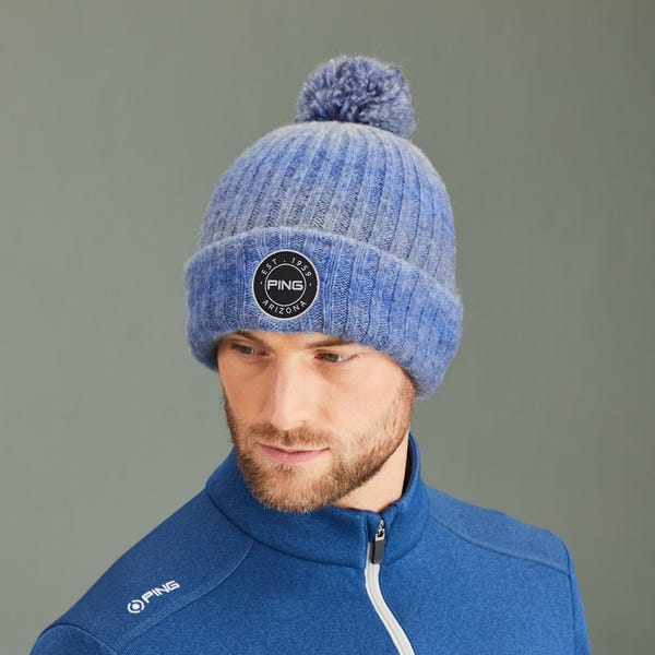 ping Barraclough Men's Bobble Hat - Blue Multi
