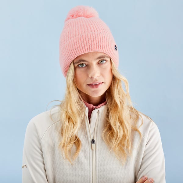 Ping Catherine Ladies Full Zip Fleece - Chalk