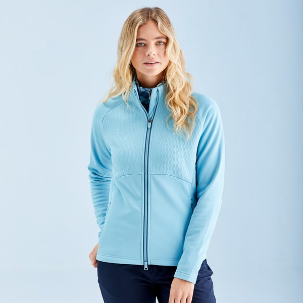 ping Catherine Ladies Full Zip Fleece - Oasis