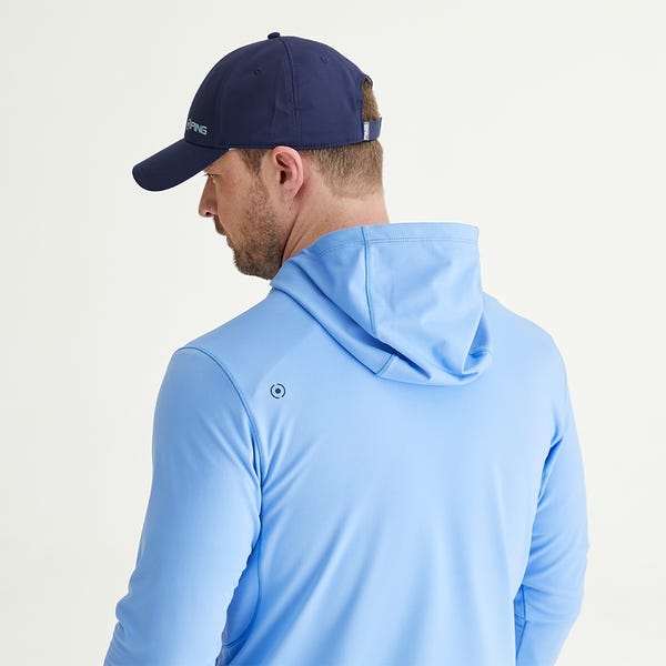 Ping Ceb Men's Hooded Fleece - Cornflower Blue