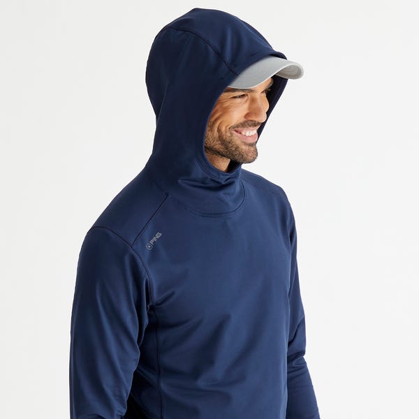 Ping Ceb Men's Hooded Fleece - Navy