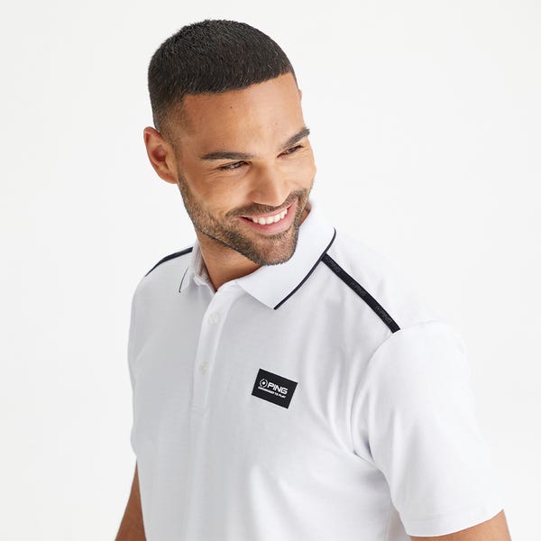 Ping Corby Men's Polo Shirt - White
