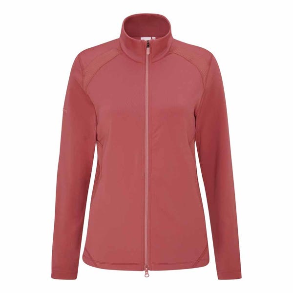 Ping Eda Ladies Lightweight Full Zip Jacket - Rose