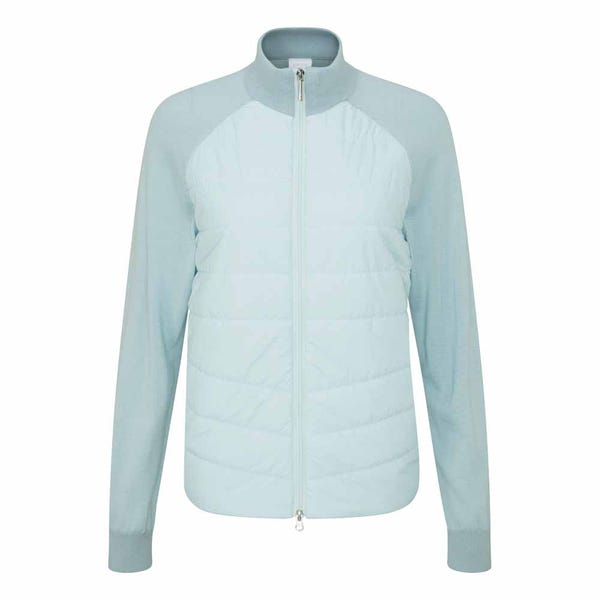 Ping Fran Ladies Hybrid Full Zip Jacket - Opal