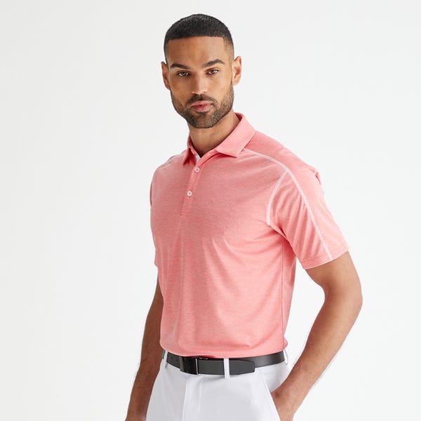 Ping Fynn Men's Heathered Polo Shirt - Dubarry Marl