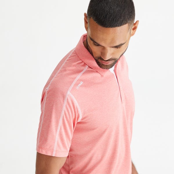 Ping Fynn Men's Heathered Polo Shirt - Dubarry Marl
