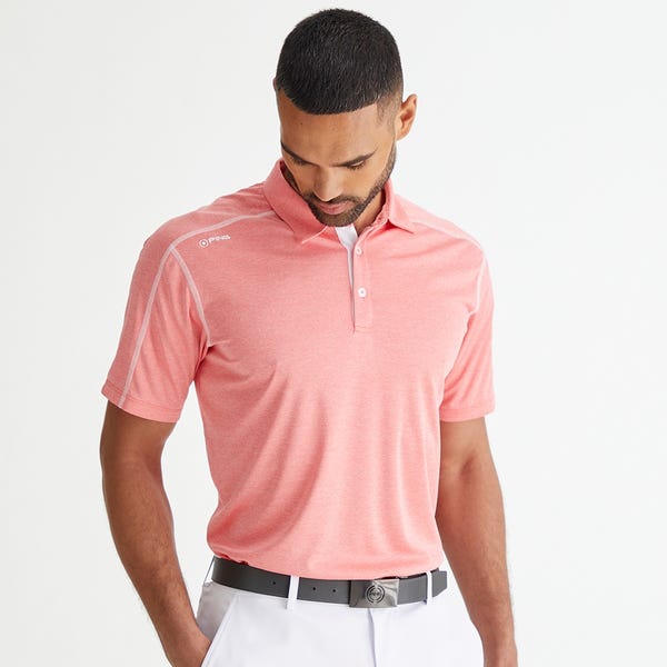 ping Fynn Men's Heathered Polo Shirt - Dubarry Marl
