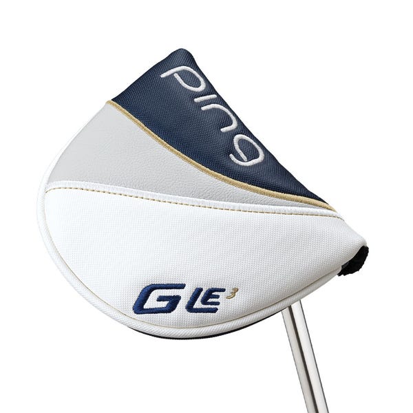 ping G Le3 Mallet Putter Headcover - Navy/White/Gold