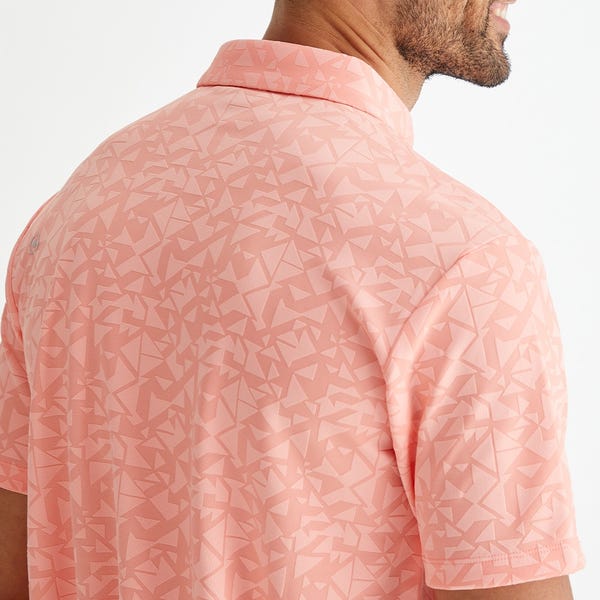 Ping Geo Camo Men's Polo Shirt - Desert Flower