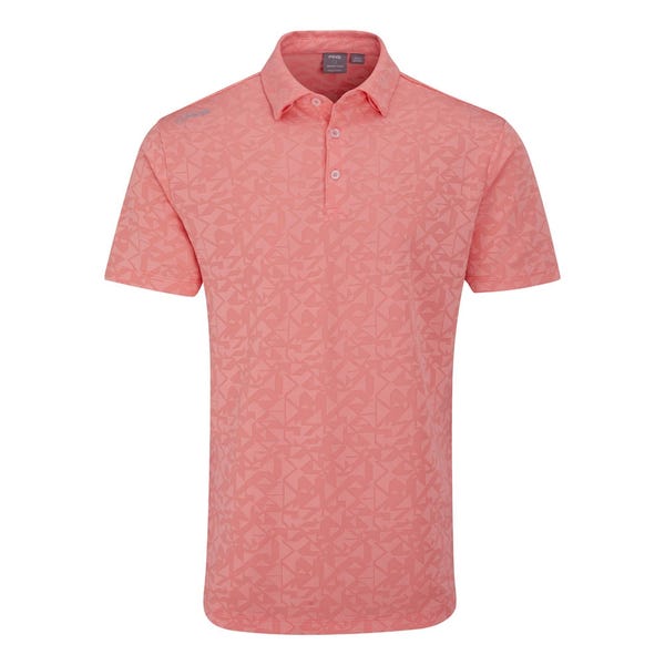 Ping Geo Camo Men's Polo Shirt - Desert Flower