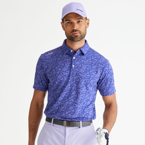 Ping Geo Camo Men's Polo Shirt - Twilight