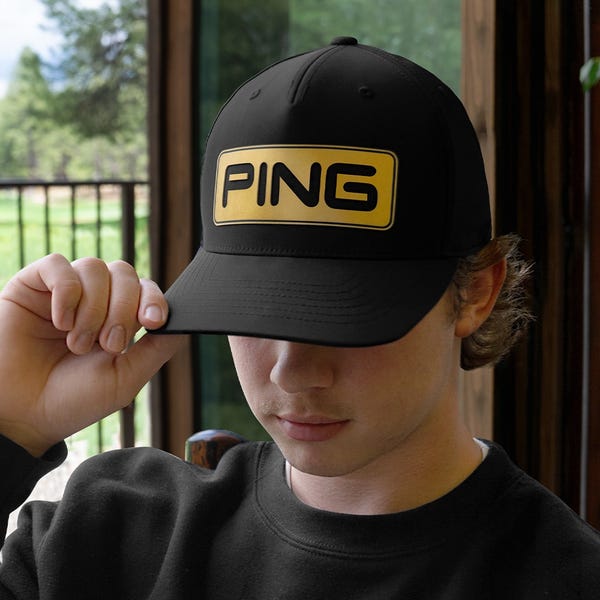 Ping Gilded Tour Snapback - Black/Gold