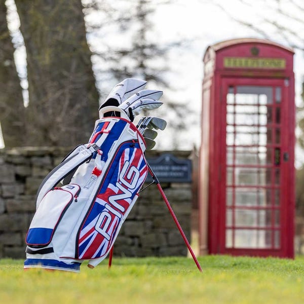 Ping Hoofer Lite Golf Carry Bag - Union Jack