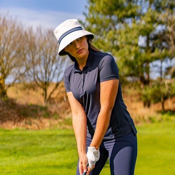 Ping Ladies Bucket Hat - White