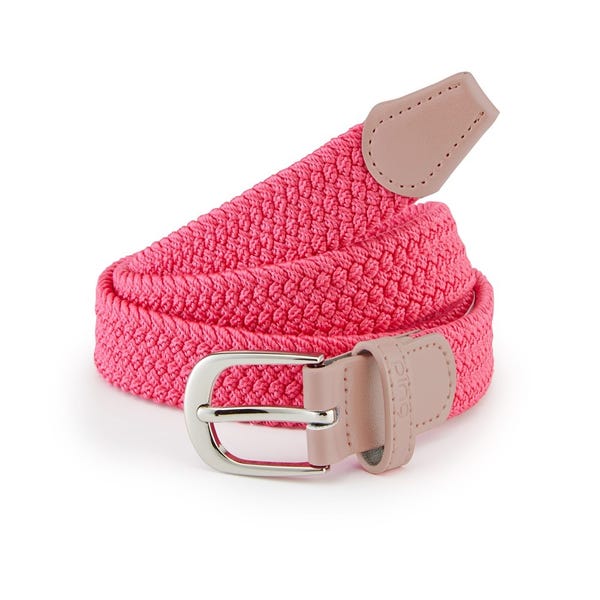 ping Ladies Golf Stretch Webbing Belt - Flamingo