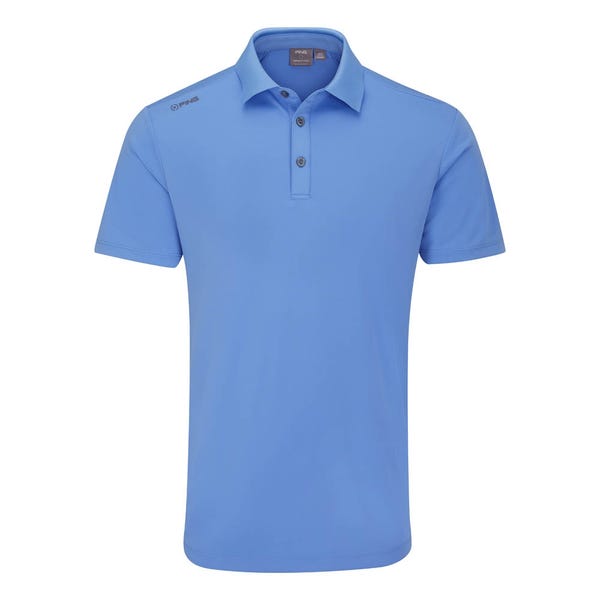Ping Lindum Men's Polo Shirt - Cornflower Blue