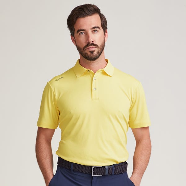 ping Lindum Men's Polo Shirt - Lemon