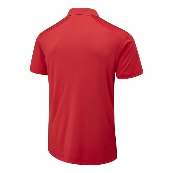 Ping Lindum Men's Polo Shirt - Rich Red