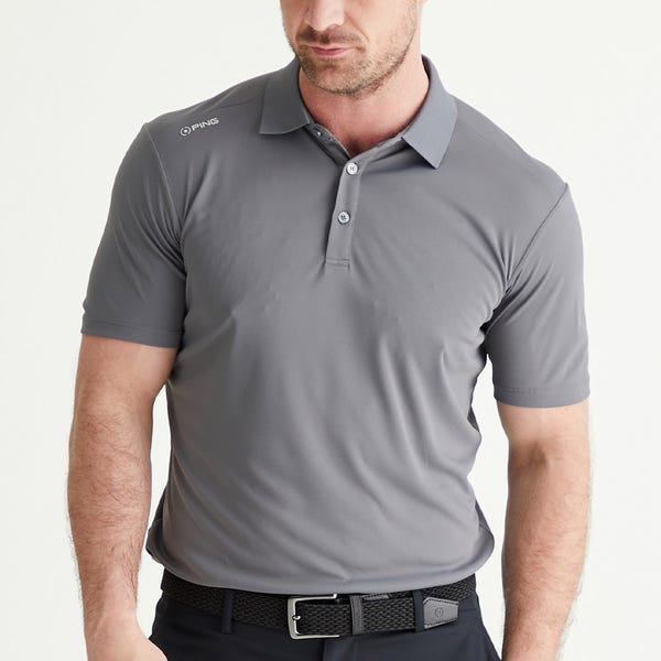 Ping Lindum Men's Polo Shirt - Rock