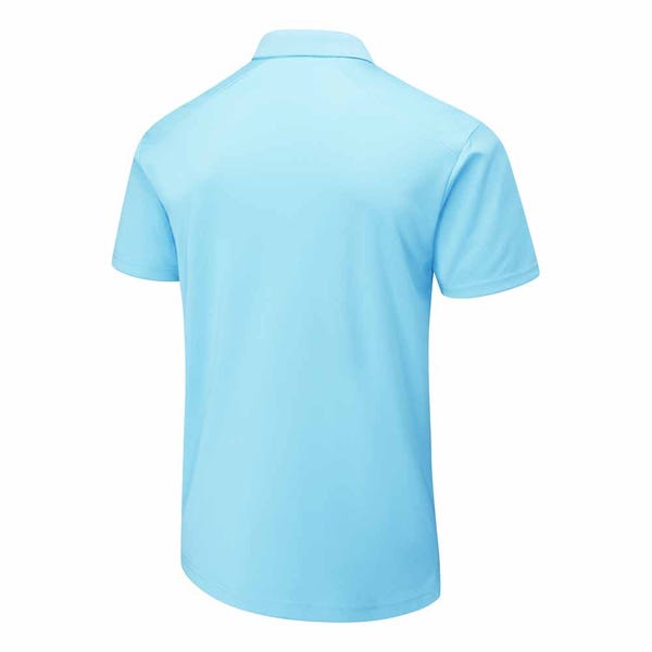 Ping Lindum Men's Polo Shirt - Sky Blue