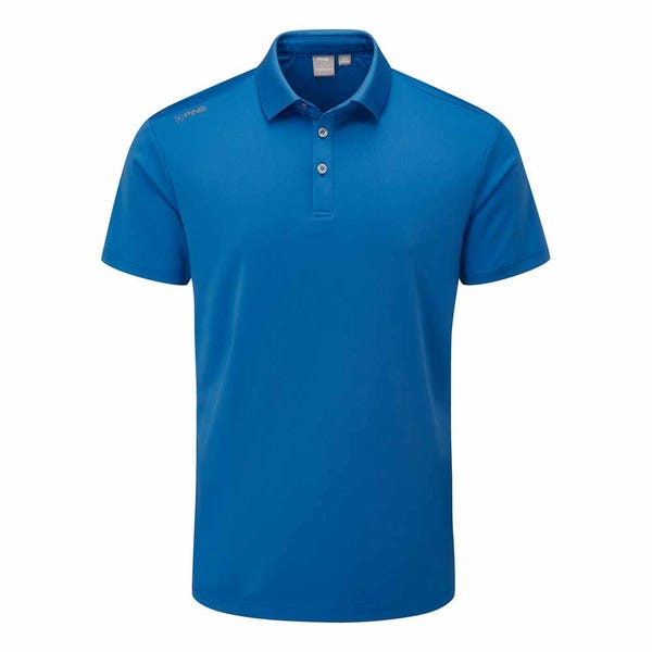Ping Lindum Men's Polo Shirt - Snorkel Blue
