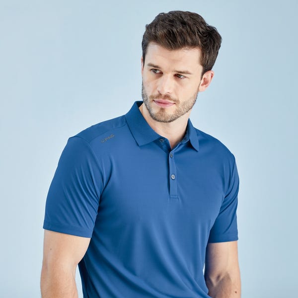 Ping Lindum Men's Polo Shirt - Tidal Blue