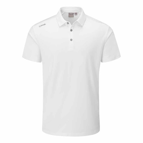 ping Lindum Men's Polo Shirt - White